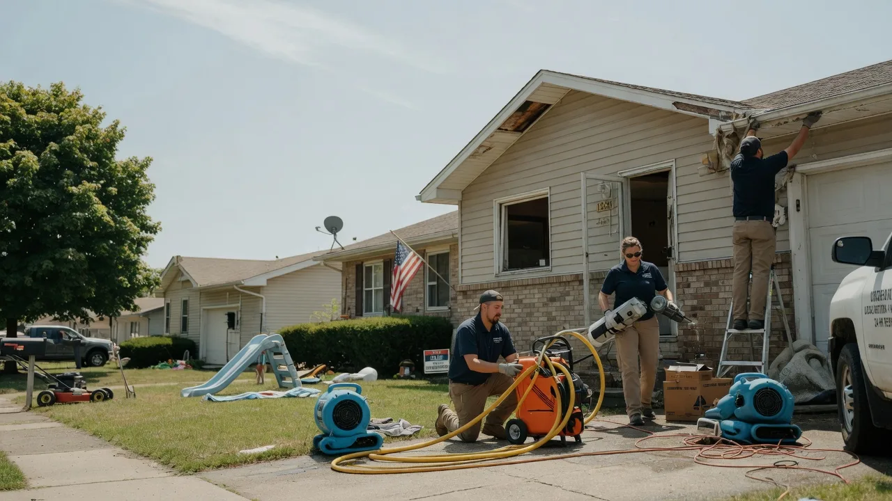 Water Damage Restoration in Burdick, KS near me
